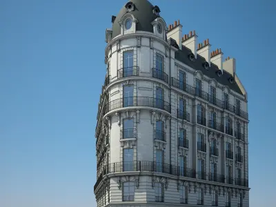 Old Building XIII 3D model