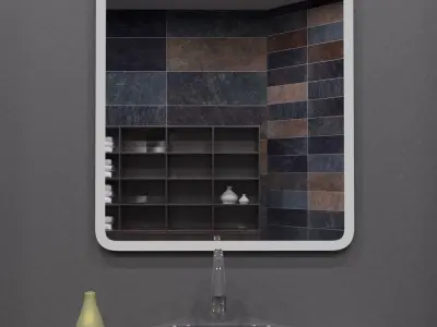 Illuminated Mirror 14 3D model