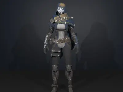 exo stranger 3D model