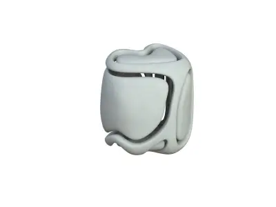 SciFi Cube Object No 67157 Low Poly Shape Low-poly 3D model