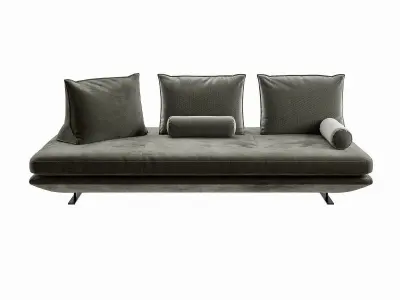 Prado Sofa L 120 3D model
