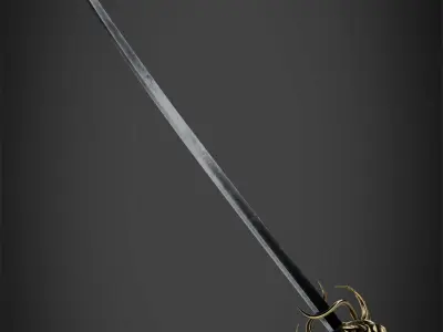Berserk Griffith Sword for Cosplay 3D print model