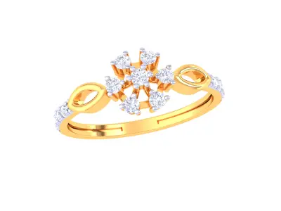 Women Ring MTL 3dm STL OBJ FBX Details 3D print model 35