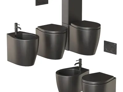 Galassia SmartB - XES WC Full Set 3D model