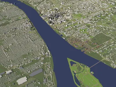 Detroit USA - city and urban