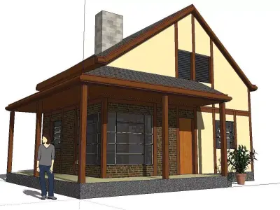 Creative Design-Holiday Cabin-0112 3D model