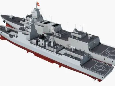  Chinese Navy Type 055 052D Destroyer 
