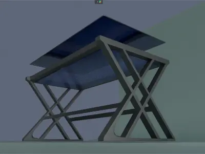 dining table office table coffe table 3D model