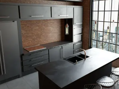 Pantry Cuboard 3D model