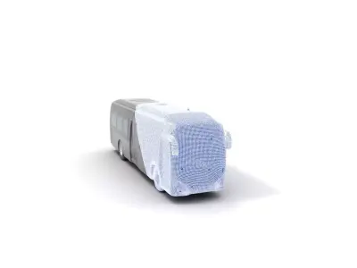 Ultraland Transit Bus model pack Low-poly 3D model