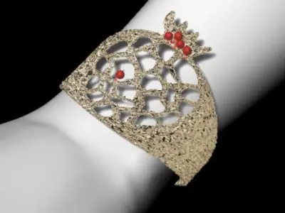 Fusion 3d bracelet  3D print model