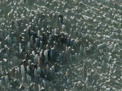 Real Time City 20 3D model