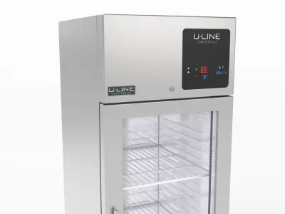 U-Line Refrigerator Glass Display UCRE527-SG41A 3D model