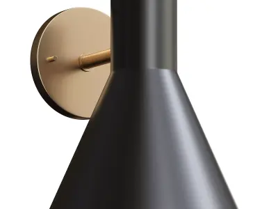  Steel Black Byers Single Light 3D model