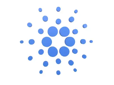 Cardano Coin v1 001 Low-poly 3D model