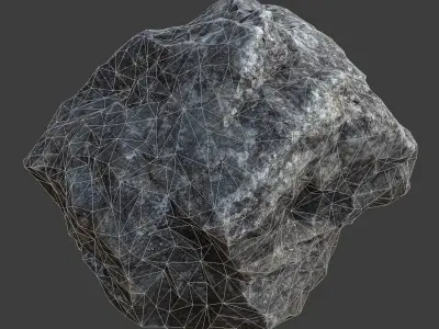Paula Stone Low-poly 3D model