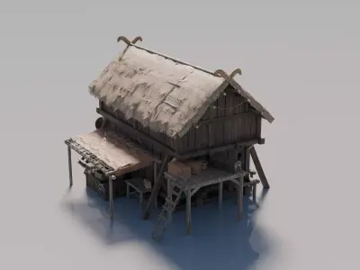 Nordic House 4 3D model