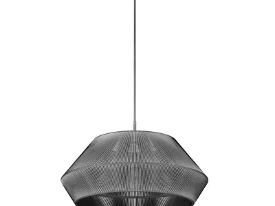 Bowie 2 Light Squat Pendant 3D model