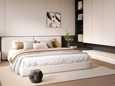 Master bedroom 3D model 3D model