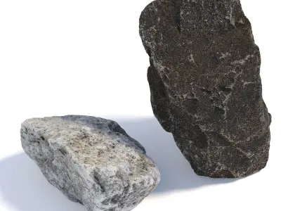 230 stone 185 186 3D model