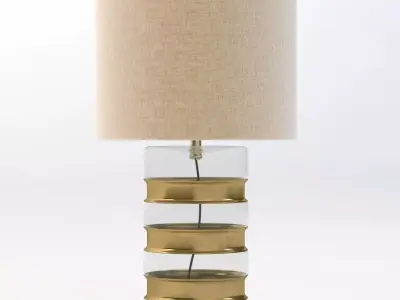 Garrison Large Lamp by Arteriors 3D model