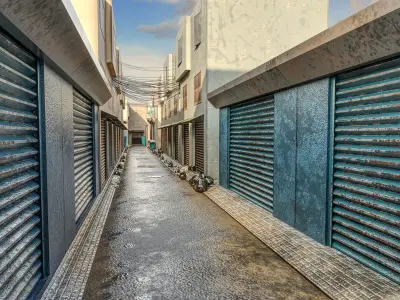 Dirty Japan Street 3D model