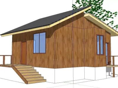 Creative Design-Holiday Cabin-074 3D model