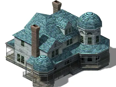 Heterogeneous - Building - Building B Building 03 3D model