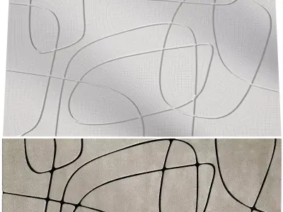 Vtwonen Doodle Rug 3D model