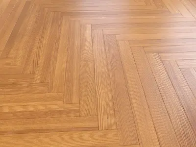 Parquet - Laminate - Wooden floor 2 in 1 Low-poly 3D model 74