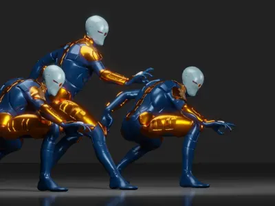 Ninja 3D model