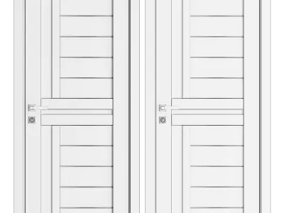 Interior doors MODERN ALFA BLK 3D model