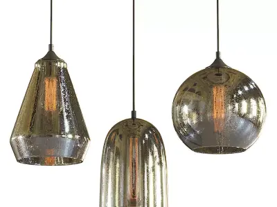 Pendant lamp Maytoni Bergen 3D model