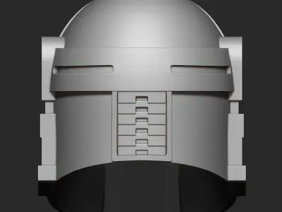 Mandalorian helmet star wars 3D print model
