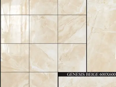 Kerranova Genesis Beige 600x600 3D model