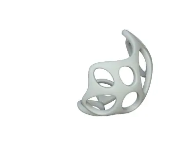 SciFi Cube Object No 24159 Low Poly Shape Texture