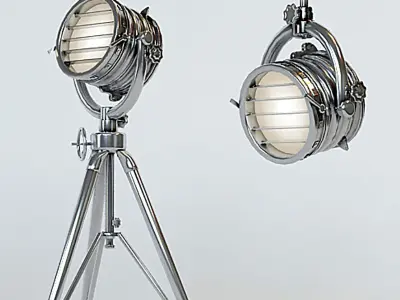 Outdoor lamp in the marine style Floor lamp Torchiere 3D model