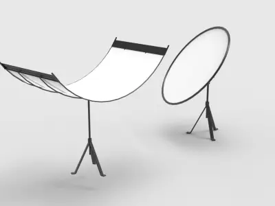 Light Reflector 3D model