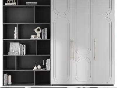 Wardrobe Set02 3D model