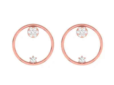 15 Thin Wire Minimalist Italian Light wt women studs 3dm stl  3D Model Pack