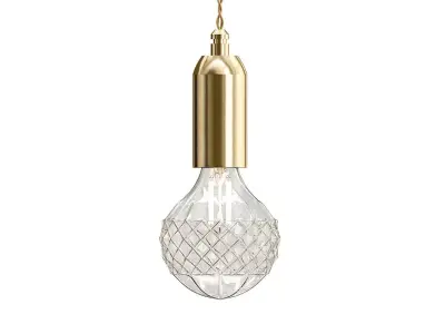 Untitled crystal bulb - gold 3D model