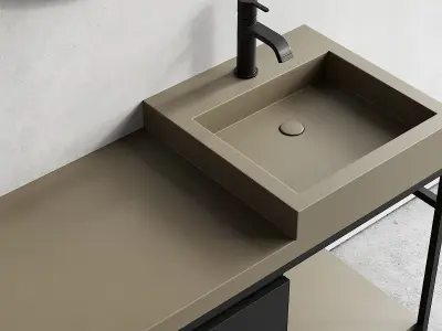 Nic Design Semplice 105 Vanity unit 3D model