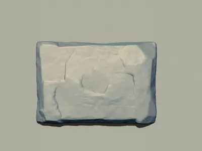 Stone Brick VDM Brushes Vol 2 Low-poly 3D model