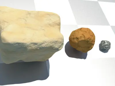 Rock pack  3D model