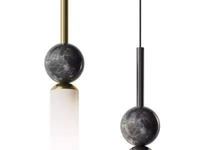 STENLY ONE Pendant Light 3D model