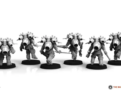 Black Knights - Hussars 3D print model