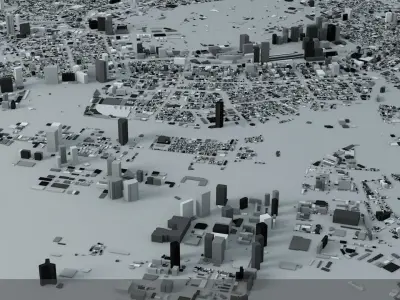 Tokyo Streets and Buildings 3D model