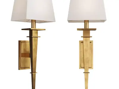 Stanford Sconce Low-poly 3D model