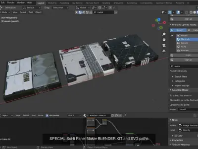 Sci-fi taste SALE selection 3D Model Pack