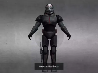 Bad Batch 3D Model Pack
